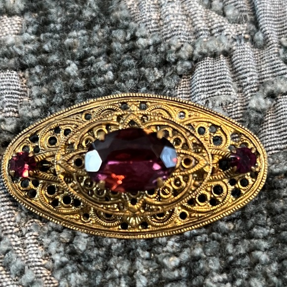 Stunning Vintage Costume Brooch - Picture 3 of 3